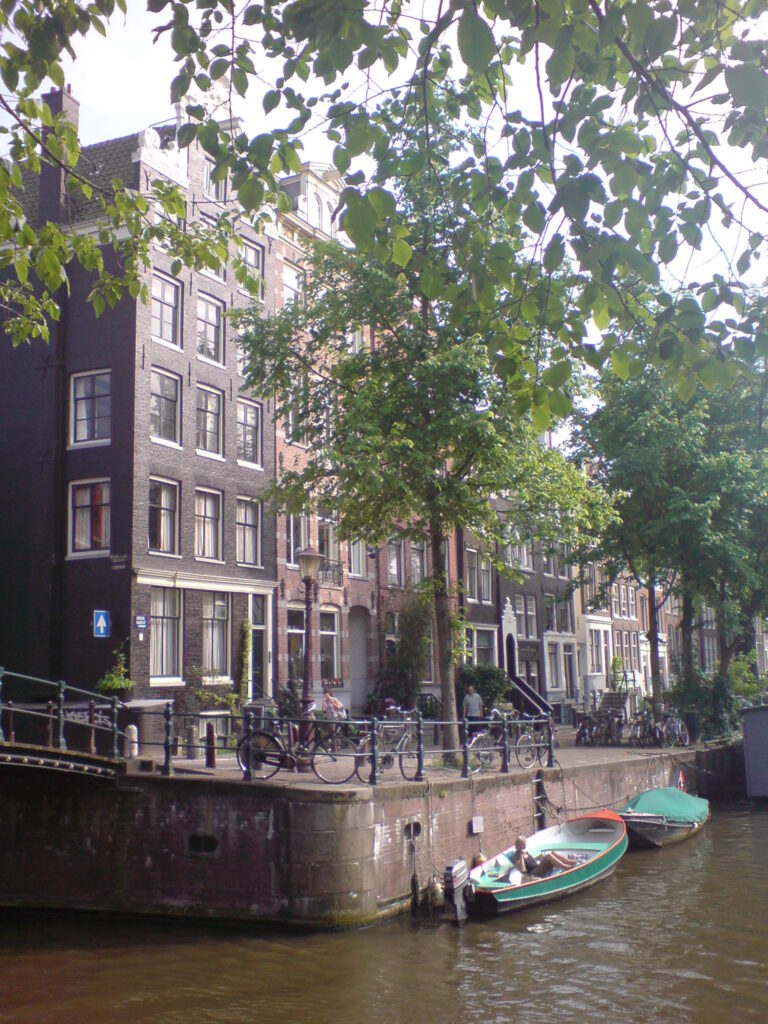 Glücksmoment Amsterdam Grachten